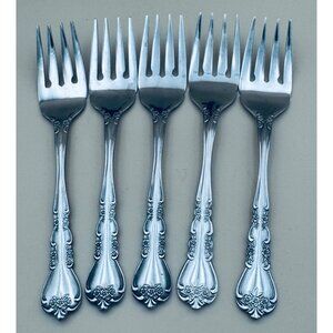 5 - Stanley Roberts Rogers DELIGHT Salad Forks Stainless Korea